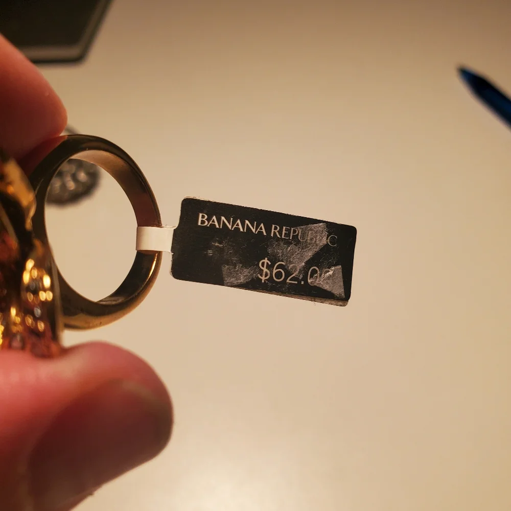 New with tags Banana Republic ring from year 2000 size 8 - Picture 5 of 8